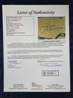 Jack Nicklaus Signed Undated Masters Golf Pin Flag Jsa Loa Inscribed Years Won