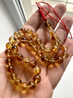 Natural Baltic Amber 15g  Islamic Prayer Rosary 9mm  33 Beads Tesbih Misbaha