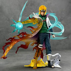 26cm Naruto Anime Minato Namikaze Led Rasengan Gk Double Head Anime Figure