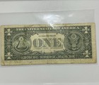 2009  1 Dollar Bill With Miscut off-center Error And Star Note
