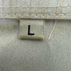 Barong Tagalog Dress Shirt Mens L Cream Long Sleeve Formal Traditional Filipino