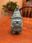 Vtg  Ceramic 8 1 4    Blue Gnome By Horizon Group Usa