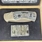 Vintage Harley Davidson American Legend Knife And  Lighter Set