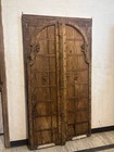 Carved Wooden Indian Doors  Boho Farmhouse Entrance  Antique Finish Indian Door