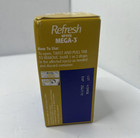 Refresh Optive Mega-3 Lubricant Eye Drops 30 Vials Dry Eye Relief Exp 12 27