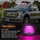 5pcs Pink Purple Led Cab Roof Marker Light Led Roof Top Clearance Lights cab Mar