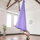 Aerial Yoga Strap Elastic Stretch Door Hanging Yoga Belts Hammock Swing Fitness