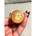 Antique Au Louvre Paris French Boxwood Sewing Etui Travel Spool Case Turned Wood