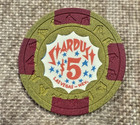 Stardust  5 00 1968 Casino Chip Las Vegas  Nevada 7th Edition  Beautiful  