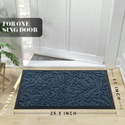 Yimobra Sturdy Door Mat  Heavy Duty Front Welcome Mats For Home Entrance Outdoor