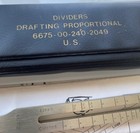 Lutz Drafting Proportional Divider W u s  Military Snap Case w  Germany