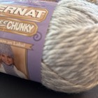 Bernat Softee Chunky Yarn Lot Of 3 Skeins Grey Ragg Bulky 5 Acrylic 3 5oz Each