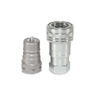 3 4    Iso 7241-a Quick Disconnect Hydraulic Couplers Set - 3 4    Npt Thread