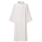 Liturgical Alb Robe For Church Priest - Elegant Religious Garment  Size Options