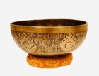 11  Healing Mantra Carved Buddha Tibetan Singing Bowl Hand Hammered Nepal Yog   