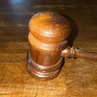 Deluxe Gavel 9  All Wood legal Judge Law Lawyer Auction Vintage Circa 1950   s