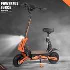 5600w 60v 27ah Foldable Electric Scooter Adult Dual Motor 11in Off-road Tire Ep