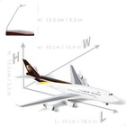 For Ups 1 160 747 Large Scale Model Airplane With Stand For Boeing