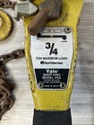 Yale Shop King Model Psa 3 4 Ton Ratchet Lever Chain Hoist 