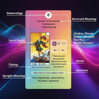Tarot Cards For Beginners With Guide Book  Classic Tarot Cards With Meanings On