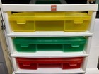 Lego Iris Building Block 6 Storage Container Tower Drawer Bin Organizer Drawer