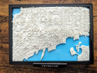 3d Map Of Vancouver  British Columbia Canada  7 35 Inches X 5 35 Inches 