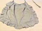 Vtg  60   s  Hand Sewn Half Apron Gingham  1950s Diner Waitress Theme Ties Cotton