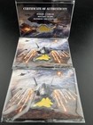 Lot Of  3  1 1000 Gold Cards  F-22 Raptor Fighter Jet