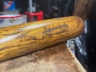 Vintage Joe Dimaggio Line Hillcrest Wood Baseball Bat Rocky Colavito Model 33 