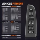 15883323 Front Driver Side Master Power Window Switch For Gmc Sierra 2003-2007