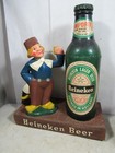 Vintage 1970s Heineken Beer Large Bar Pub Display