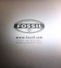 Vintage  2001  Fossil Tin Box Route Of The Streamliners