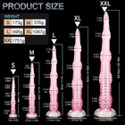 Super Long Women Dildo Realistic Penis Monster Soft Anal Plug Massager Sex Toys