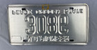 Vintage North Dakota Nd Pioneer License Plate 3086