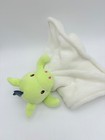 Dtu Green Dragon Lovey Security Blanket Baby Nursery Plush Toy White 9 