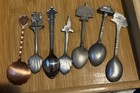 Lot Of 7 Vintage Collector Souvenir Spoons