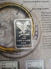 5 Oz  Silver Bald Eagle Bar  999 Fine Silver 5 Troy Oz  Bar    Tp-9515