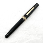 Vtg Wahl Eversharp Doric Vac-fill Fountain Pen Black No Nib - Inscribed