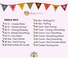 Heidifeathers    ultimate Mix  - 15 Different Types Of Needle Felting Needles 