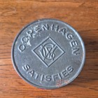 Antique Copenhagen Snuff Tin Embossed Lid Patent Date Stamp Vintage Tobacco Can