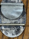 Sterling Silver And Brass Belt Buckle Vintage