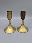 Vintage Mid Century Modern Style Candlestick Pair 4  Mcm