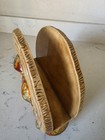 Vintage Retro 70s Ceramic Mushroom Napkin Sponge Mail Holder Funky Kitchen Decor