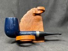 Hilson A 108 Sapphire Blue Smooth Straight Billiard Dutch Estate Pipe
