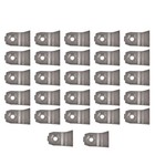 27x Replacement For Denis Cimaf Type 3 Teeth Knife Teeth Silver F0010-3 F00103