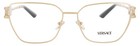 Versace 0ve1301-1002-55 Eyeglasses Eye Glasses 1002 Gold Authentic New 55mm