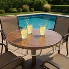 Table Cover Crystal Clear Vinyl Heavy Duty Tablecloth Spill Protector 70  Round