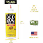 Harris Hde-8 Bed Bug Powder Diatomaceous Earth  8oz  Yellow Pack Of 3