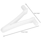 Atie Butterfly Pool Clips - 6 Pack Attachment For Swimming White