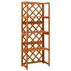 Trellis Garden Trellis For Climbing Plants With Shelves Solid Wood Fir Vidaxl Vi